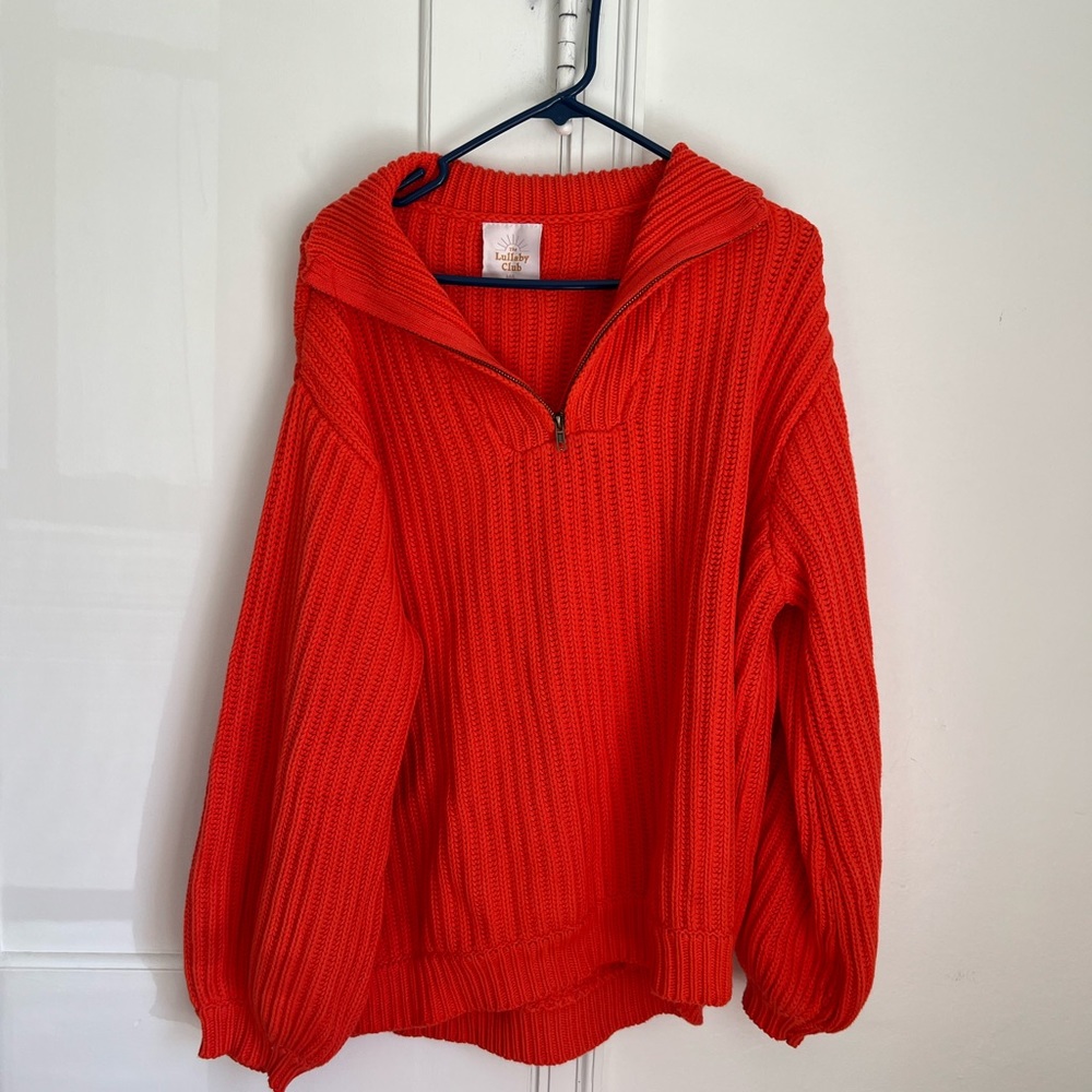 Lullaby Club orange knit jumper/sweater